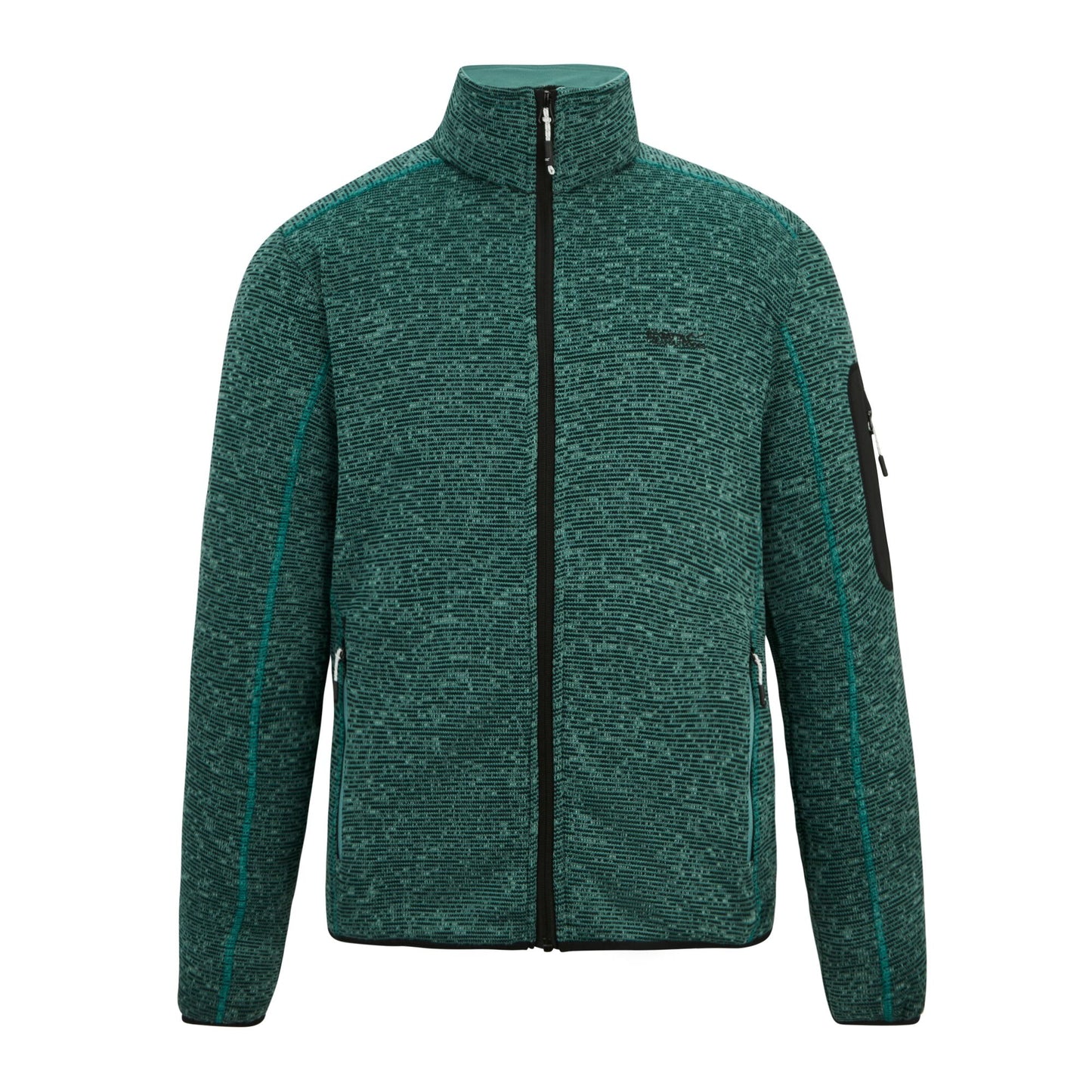 Arctic - Front - Regatta Mens Newhill Marl Full Zip Fleece Jacket