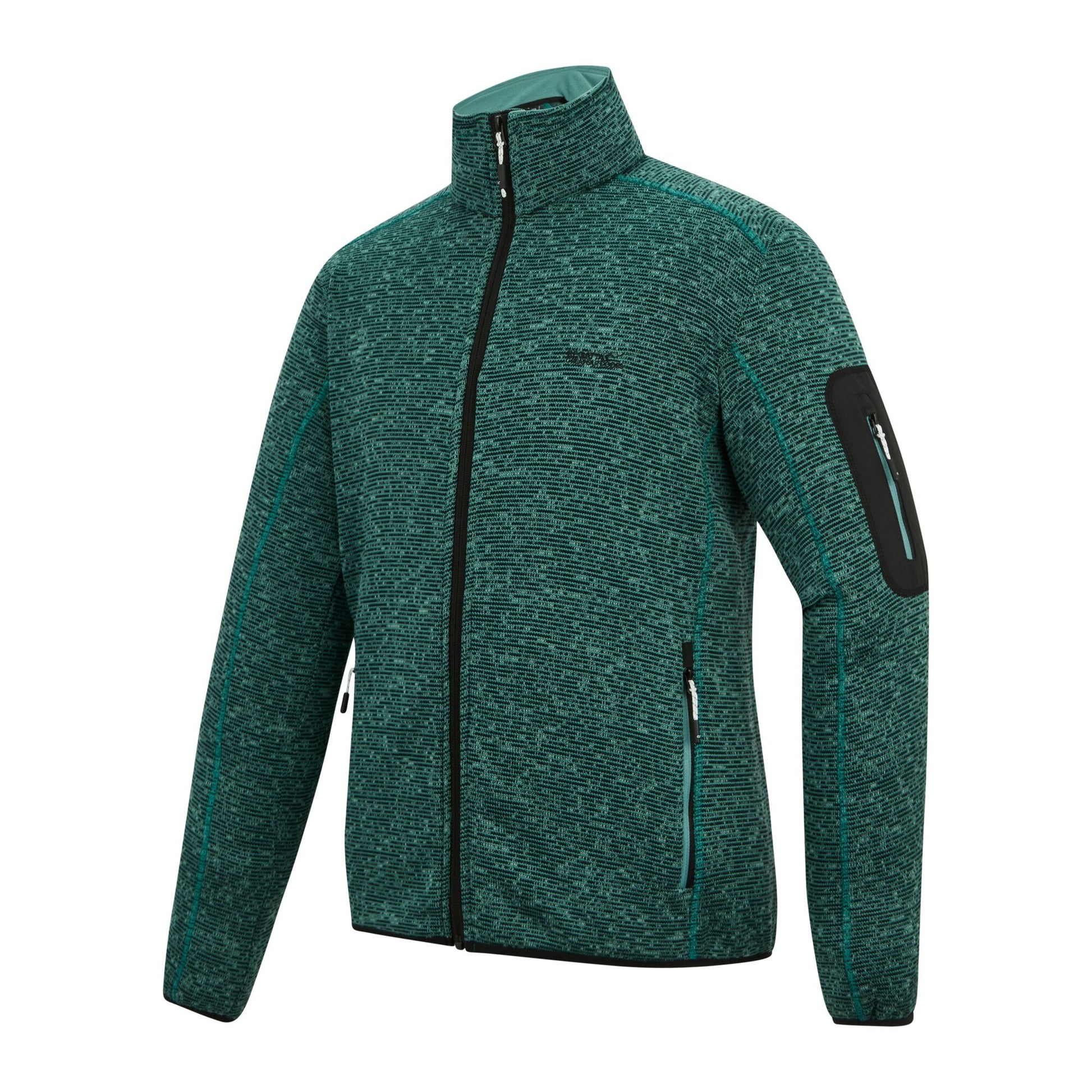 Arctic - Side - Regatta Mens Newhill Marl Full Zip Fleece Jacket