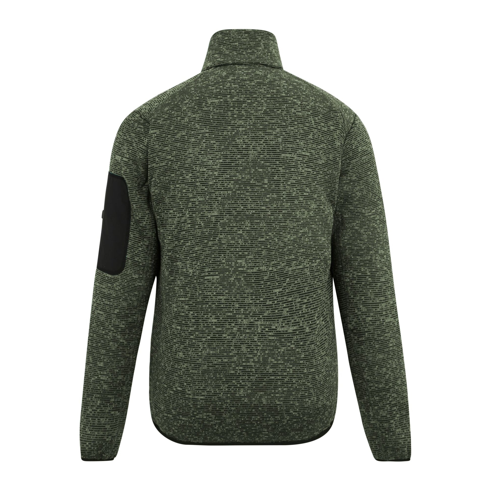 Light Sage - Back - Regatta Mens Newhill Marl Full Zip Fleece Jacket