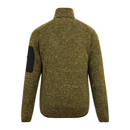 Wood Brown - Back - Regatta Mens Newhill Marl Full Zip Fleece Jacket