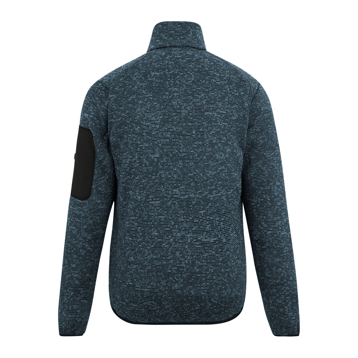 China Blue - Back - Regatta Mens Newhill Marl Full Zip Fleece Jacket