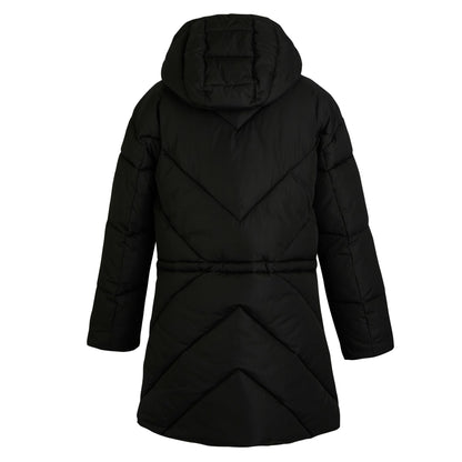 Black - Back - Regatta Womens-Ladies Rusey Quilted Padded Jacket