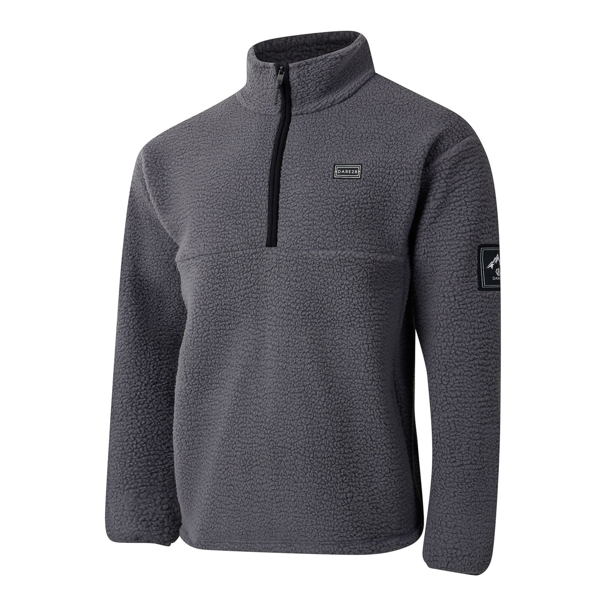 Iron Gate - Side - Dare 2B Mens Twin Tip Half Zip Fleece Jacket