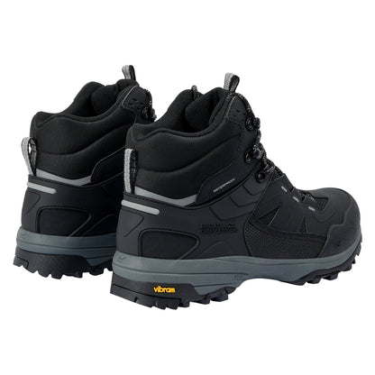 Black - Back - Regatta Mens Regen Walking Shoes