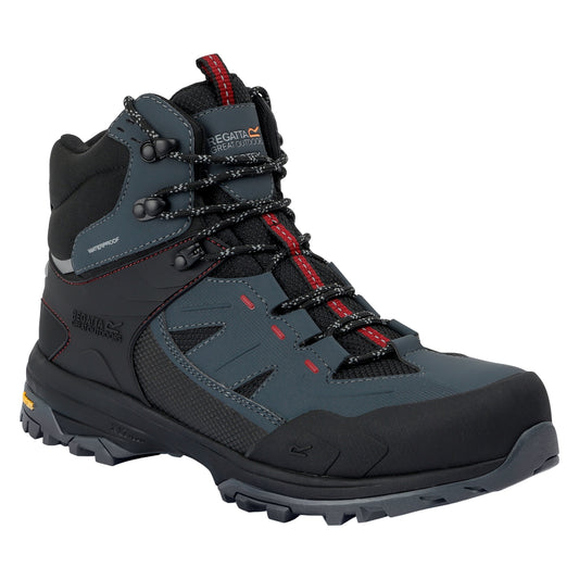 Briar-Rio Red - Front - Regatta Mens Regen Walking Shoes