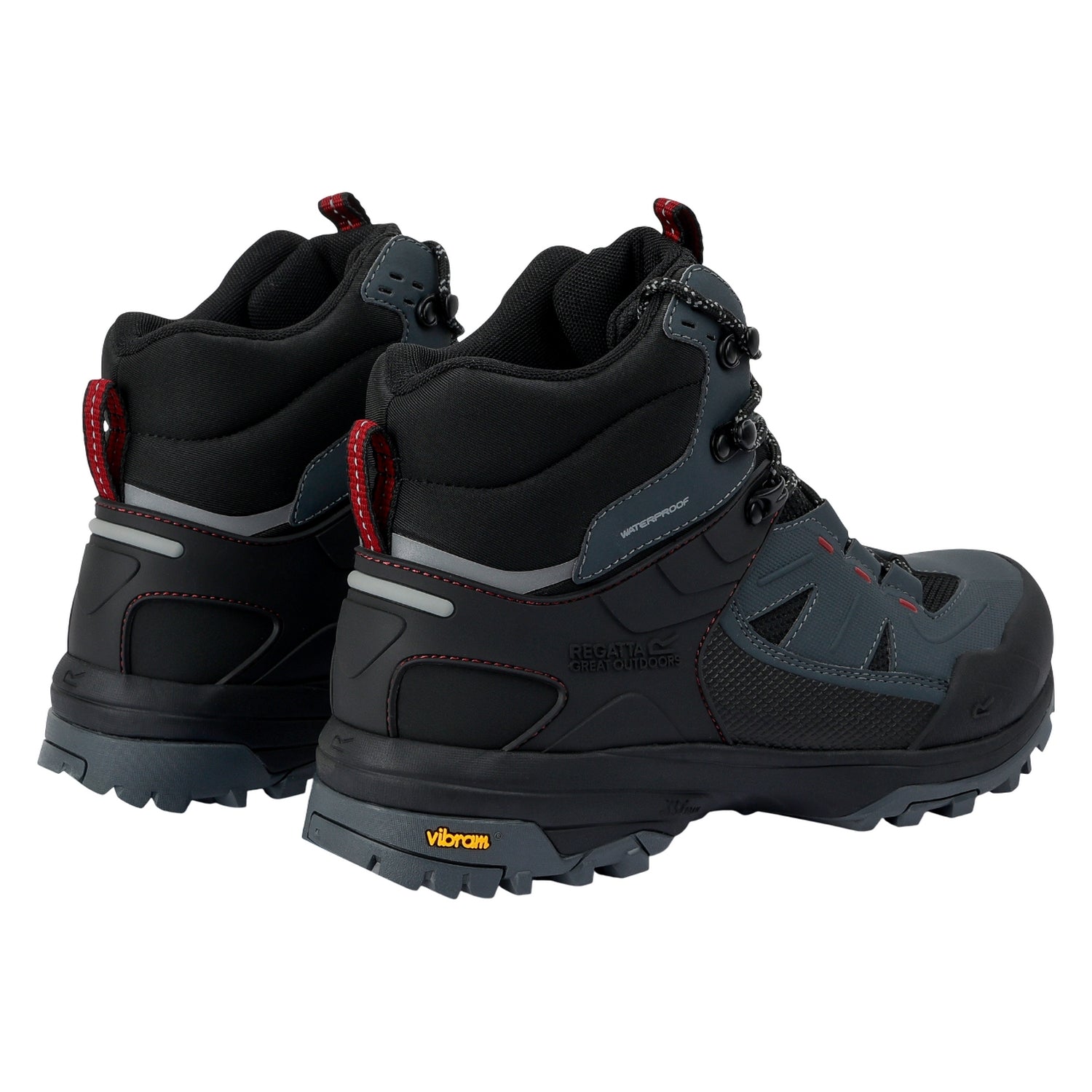Briar-Rio Red - Back - Regatta Mens Regen Walking Shoes