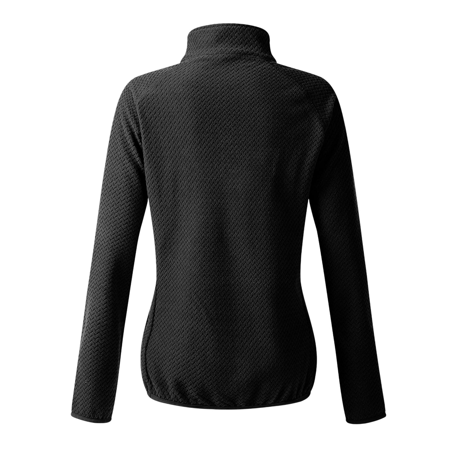 Black - Back - Dare 2B Womens-Ladies Switch Up Fleece Top