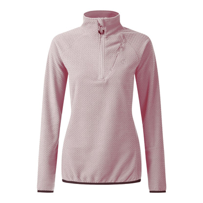 Heather - Front - Dare 2B Womens-Ladies Switch Up Fleece Top