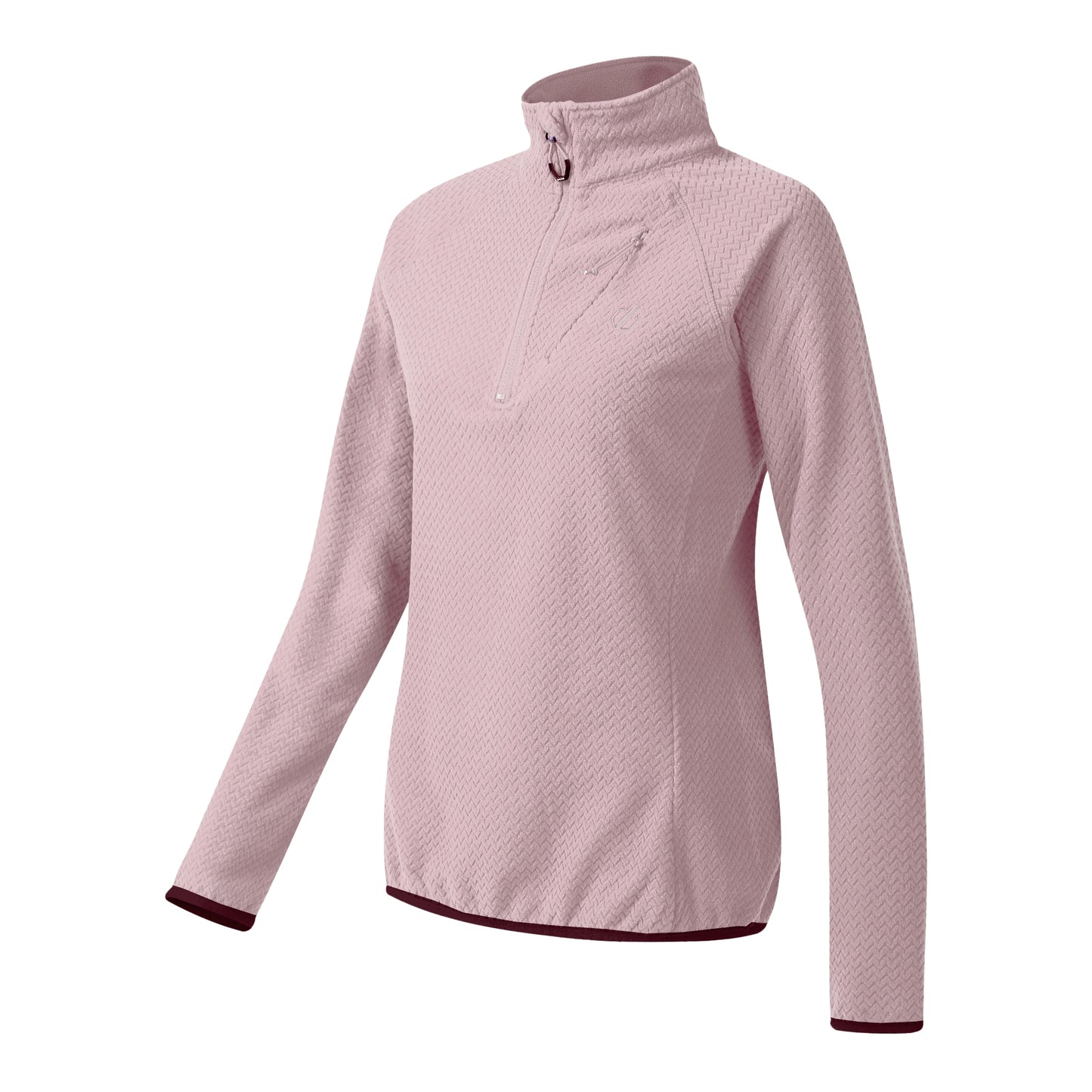 Heather - Side - Dare 2B Womens-Ladies Switch Up Fleece Top