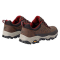 Chestnut-Dark Pimento - Back - Regatta Womens-Ladies Blake Low Walking Shoes