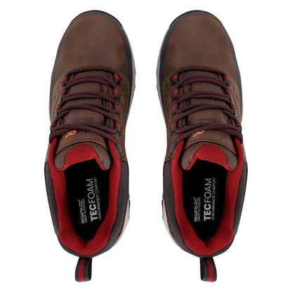 Chestnut-Dark Pimento - Lifestyle - Regatta Womens-Ladies Blake Low Walking Shoes