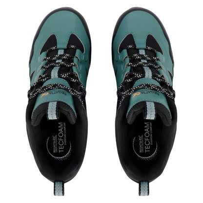 Spruce Green-Black - Lifestyle - Regatta Womens-Ladies Regen Low Walking Shoes