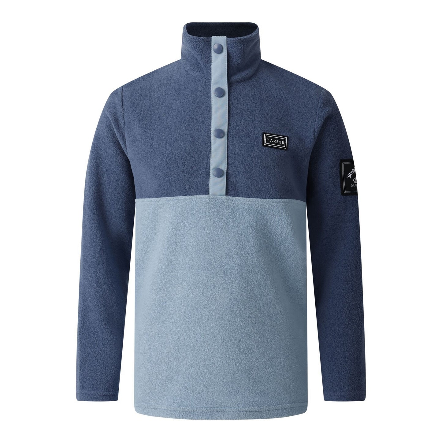 Blue Indigo-Mountain Spring - Front - Dare 2B Childrens-Kids Rapid Fleece Top