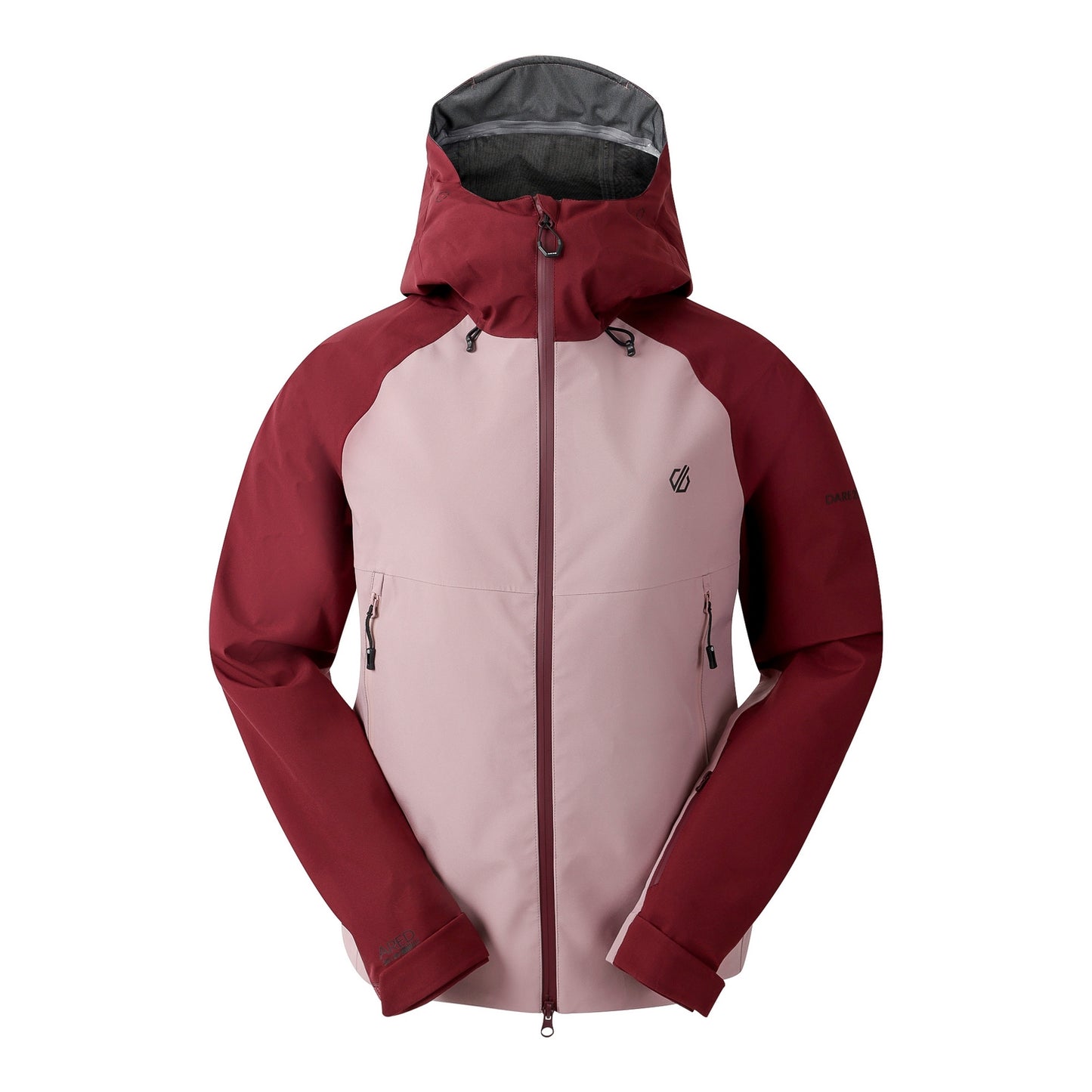 Heather-Fig - Front - Dare 2B Womens-Ladies Assert II Ski Jacket