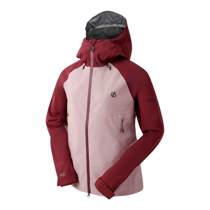 Heather-Fig - Side - Dare 2B Womens-Ladies Assert II Ski Jacket