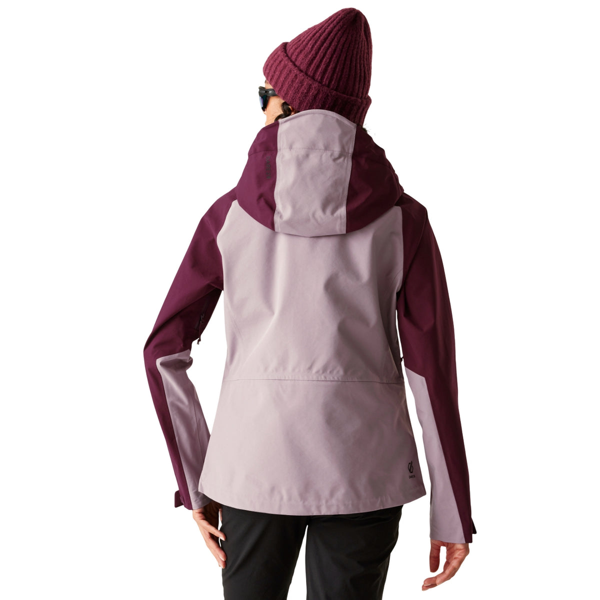 Heather-Fig - Pack Shot - Dare 2B Womens-Ladies Assert II Ski Jacket