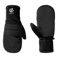 Black - Pack Shot - Dare 2B Unisex Adult Freeride Waterproof Mittens