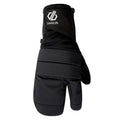 Black - Front - Dare 2B Unisex Adult Indicator Mittens