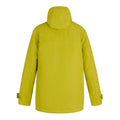 Antique Moss - Back - Regatta Womens-Ladies Orla Kiely Plain Mid Length Waterproof Jacket