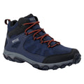 Navy-Potters Clay - Front - Regatta Mens Edgepoint IV Walking Boots