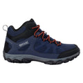Navy-Potters Clay - Side - Regatta Mens Edgepoint IV Walking Boots