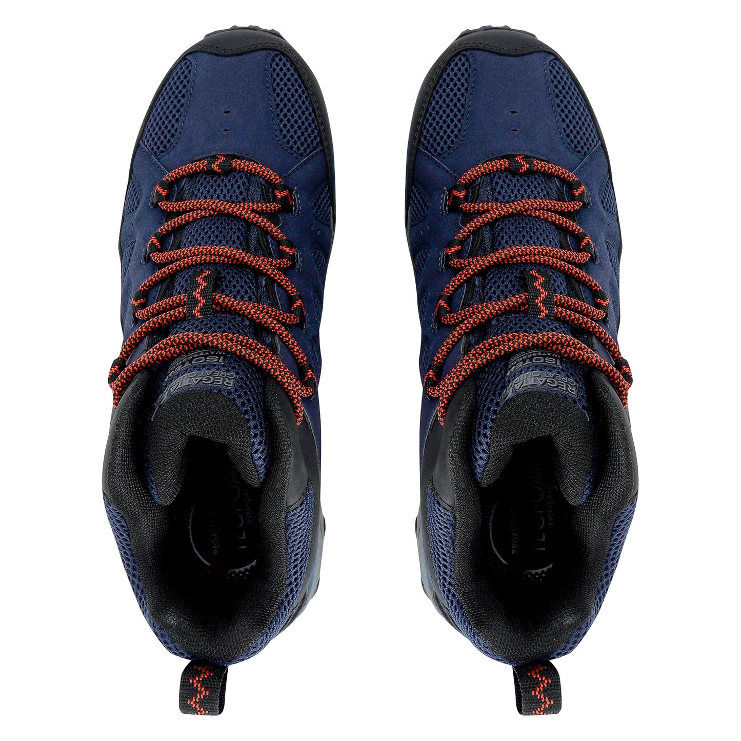 Navy-Potters Clay - Pack Shot - Regatta Mens Edgepoint IV Walking Boots