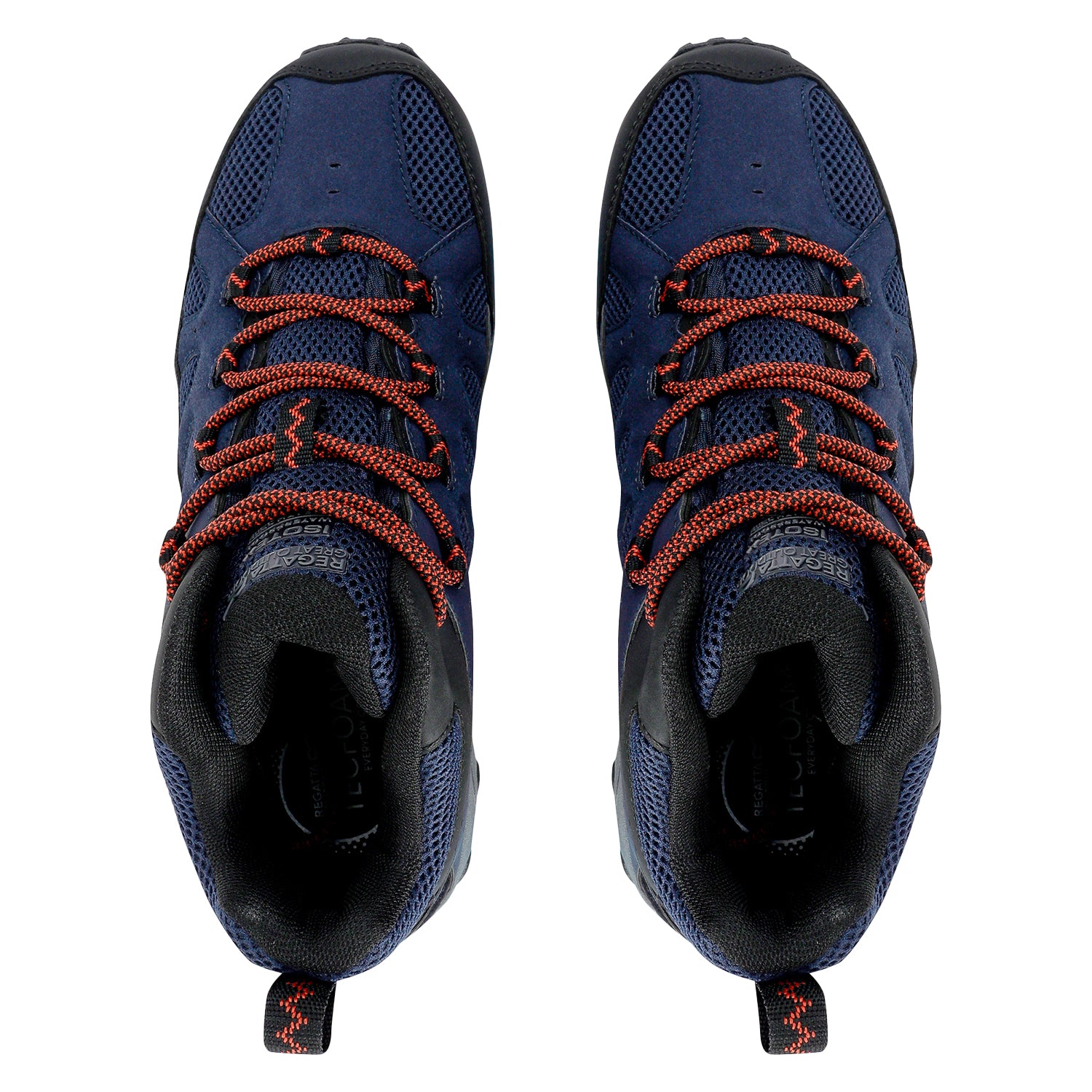 Navy-Potters Clay - Pack Shot - Regatta Mens Edgepoint IV Walking Boots