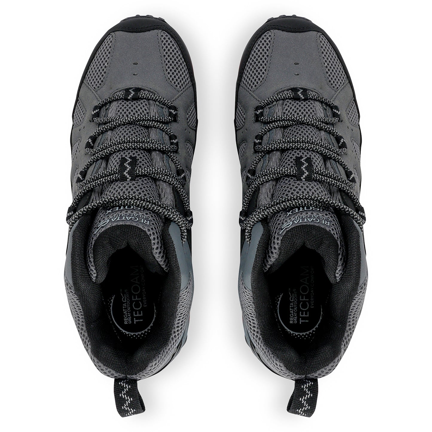 Granite-Dark Steel - Pack Shot - Regatta Mens Edgepoint IV Walking Boots