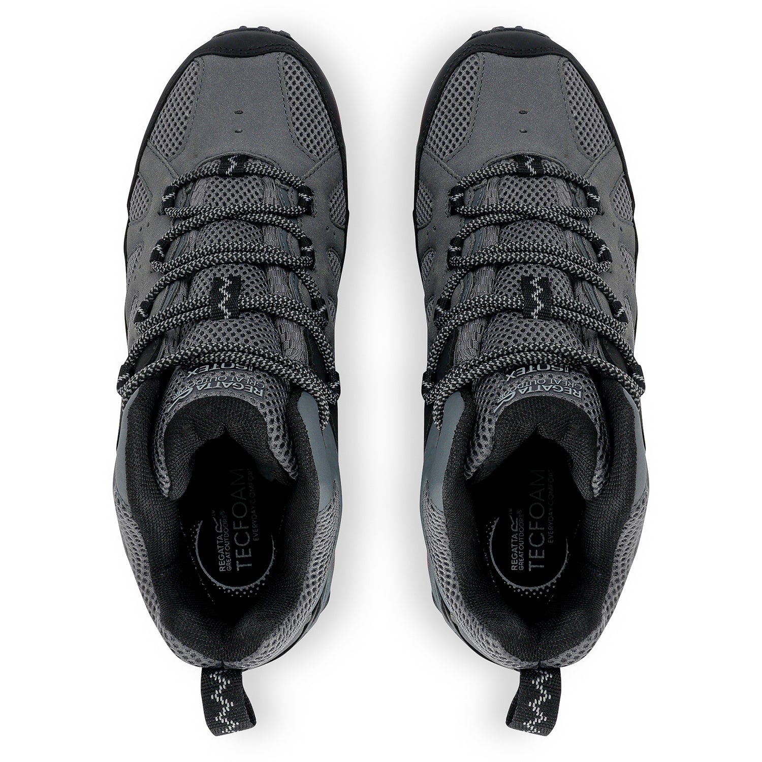 Granite-Dark Steel - Pack Shot - Regatta Mens Edgepoint IV Walking Boots