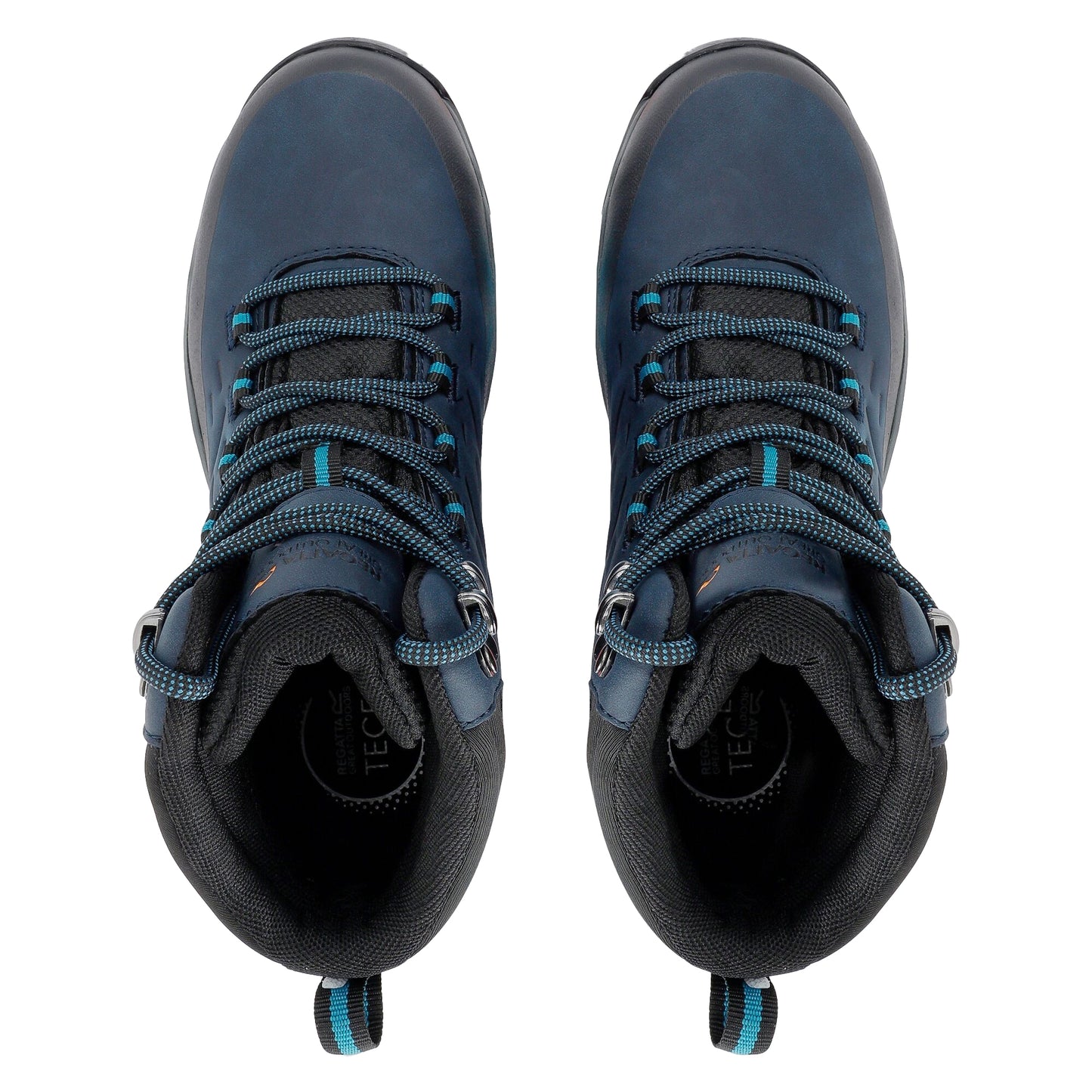 Navy-Storm Blue - Pack Shot - Regatta Womens-Ladies Blake Walking Boots
