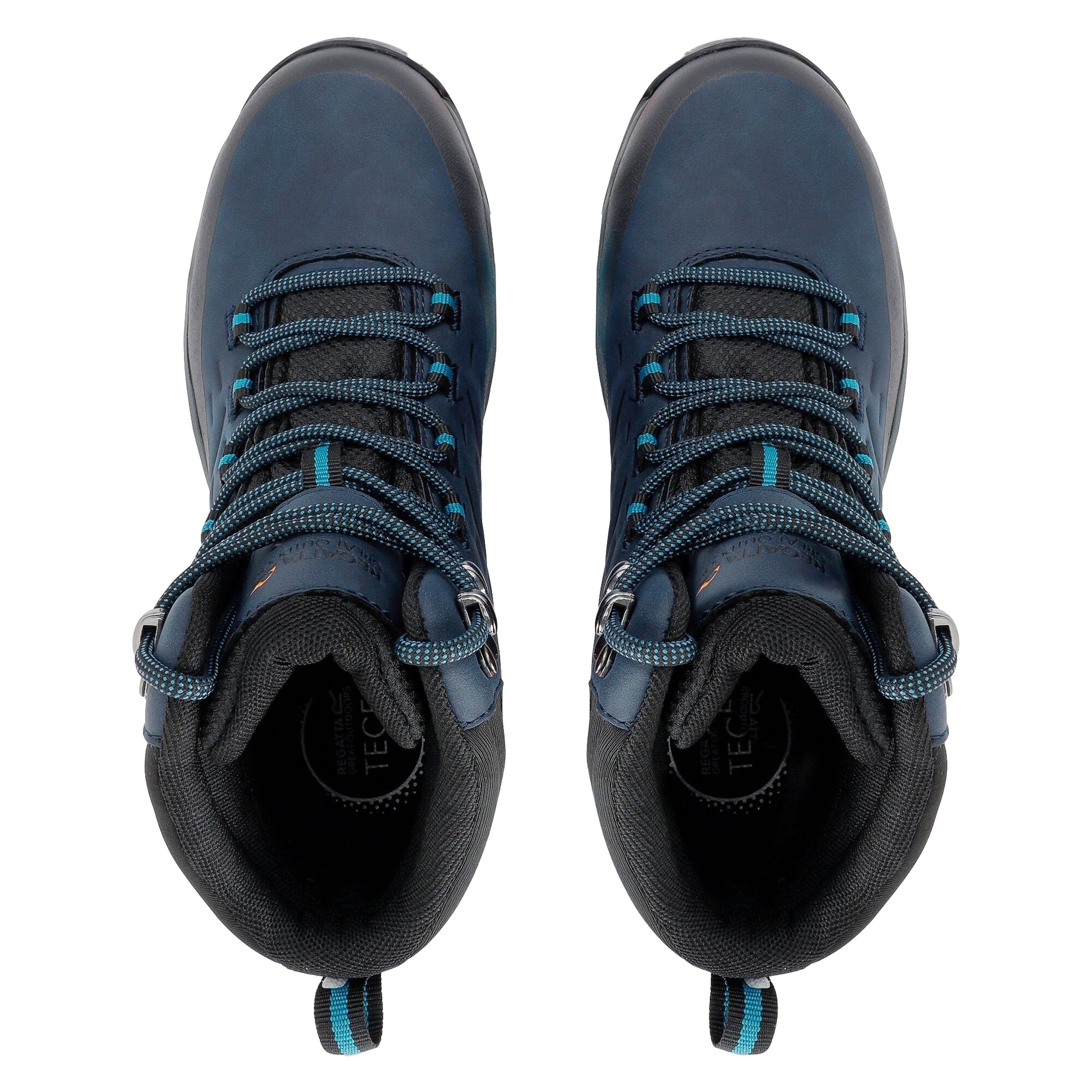 Navy-Storm Blue - Pack Shot - Regatta Womens-Ladies Blake Walking Boots