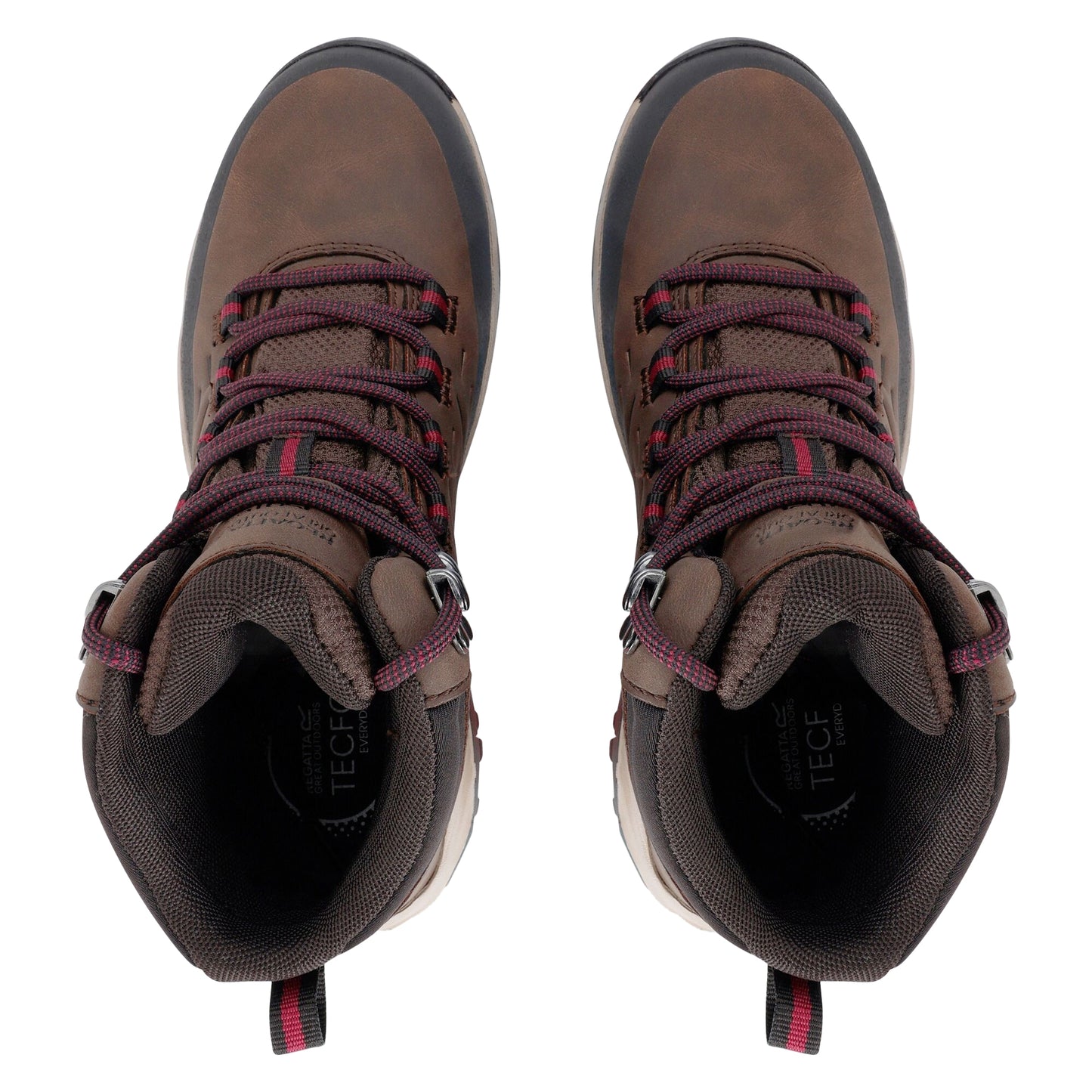 Chestnut-Dark Pimento - Pack Shot - Regatta Womens-Ladies Blake Walking Boots