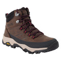 Chestnut-Dark Pimento - Front - Regatta Womens-Ladies Blake Walking Boots