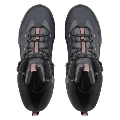 Seal Grey-Dusty Rose - Close up - Regatta Womens-Ladies Regen Walking Boots