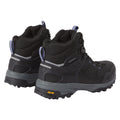 Black-Lilac Bloom - Back - Regatta Womens-Ladies Regen Walking Boots