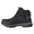 Black-Lilac Bloom - Side - Regatta Womens-Ladies Regen Walking Boots