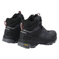 Seal Grey-Dusty Rose - Side - Regatta Womens-Ladies Regen Walking Boots