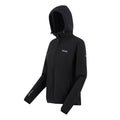 Black - Side - Regatta Womens-Ladies Ossek Soft Shell Jacket