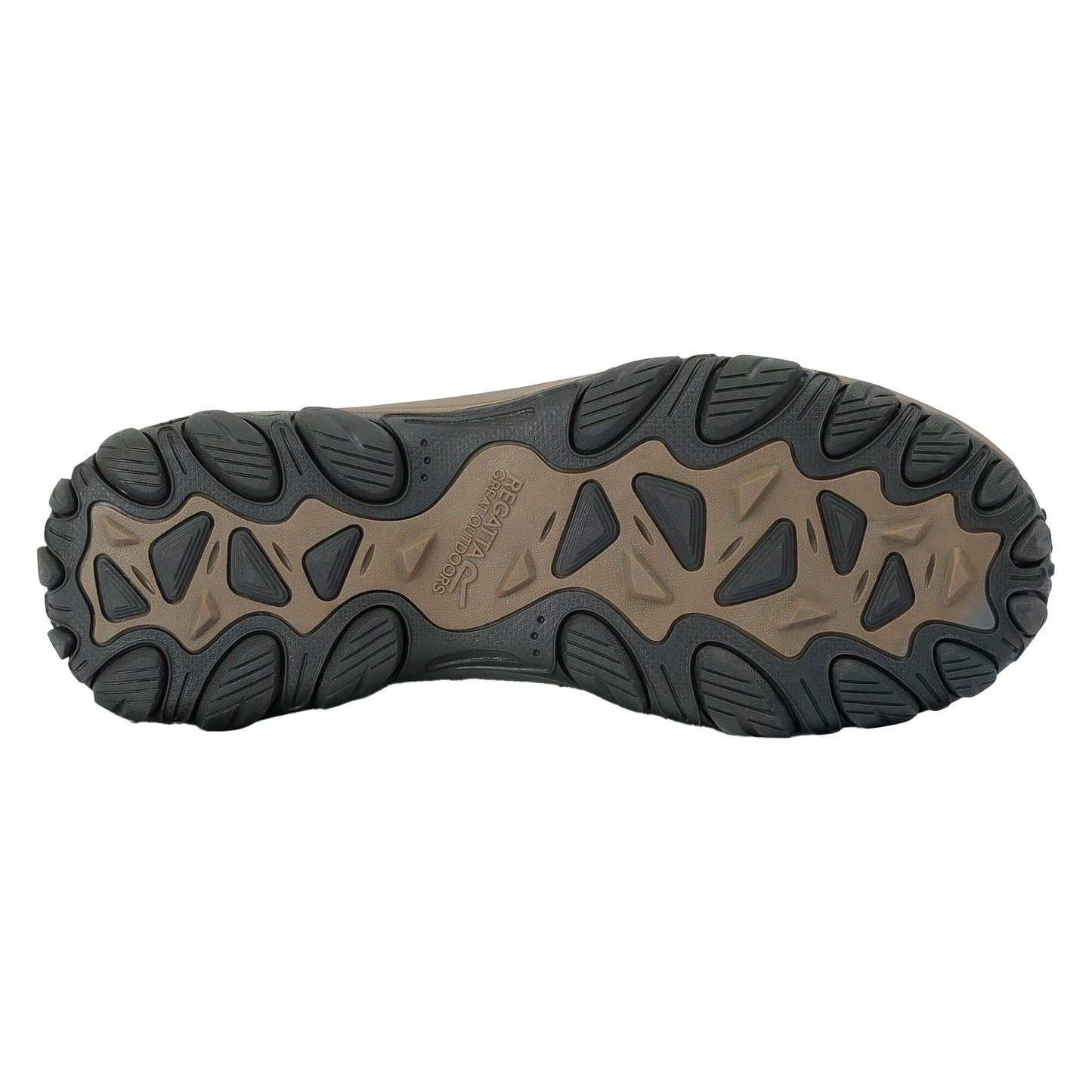 Soft Taupe-Treetop - Close up - Regatta Womens-Ladies Edgepoint IV Low Walking Shoes