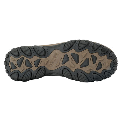 Soft Taupe-Treetop - Close up - Regatta Womens-Ladies Edgepoint IV Low Walking Shoes