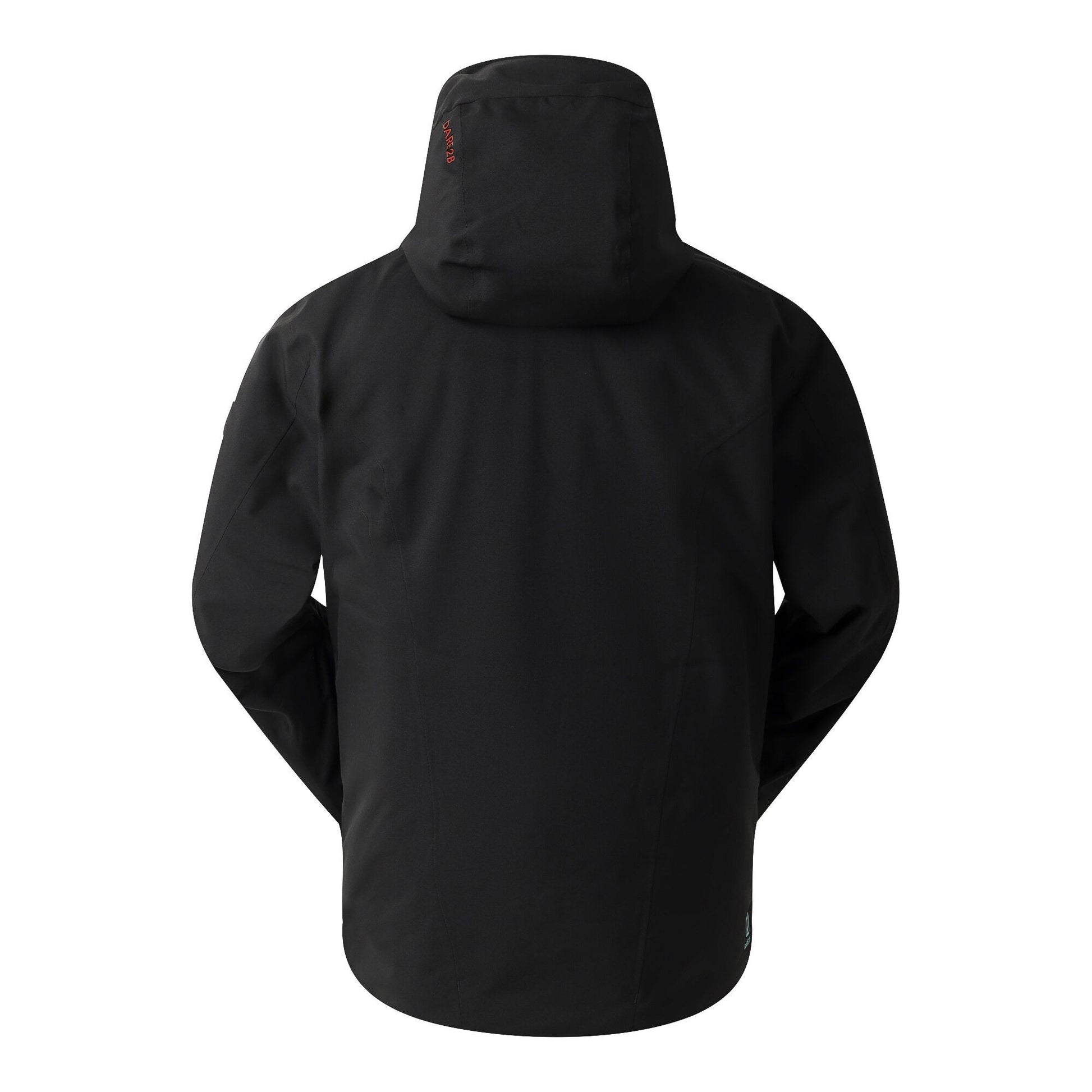 Black-Danger Red - Back - Dare 2B Mens Eagle III Ski Jacket