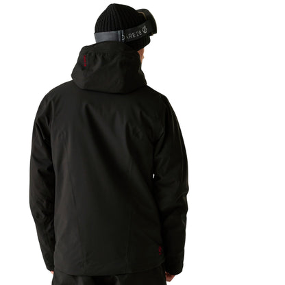 Black-Danger Red - Pack Shot - Dare 2B Mens Eagle III Ski Jacket