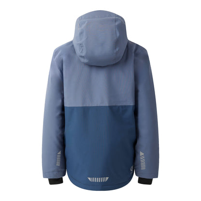 Blue Indigo-Moonlight Denim - Back - Dare 2B Childrens-Kids Send It! Ski Jacket