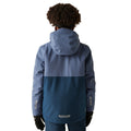 Blue Indigo-Moonlight Denim - Pack Shot - Dare 2B Childrens-Kids Send It! Ski Jacket