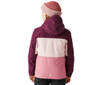 Dusty Rose - Pack Shot - Regatta Childrens-Kids Beamz Insulated Waterproof Jacket