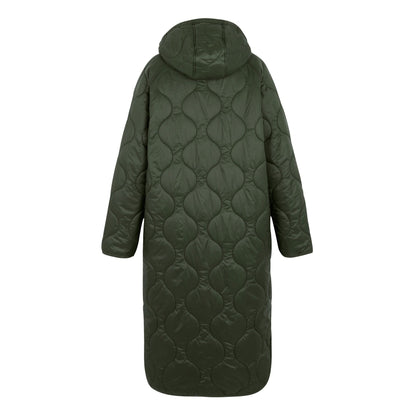 Dark Khaki - Back - Regatta Womens-Ladies Triea Quilted Jacket