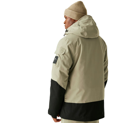 Abbeystone-Black - Pack Shot - Dare 2B Mens II T-Bar Overhead Ski Jacket