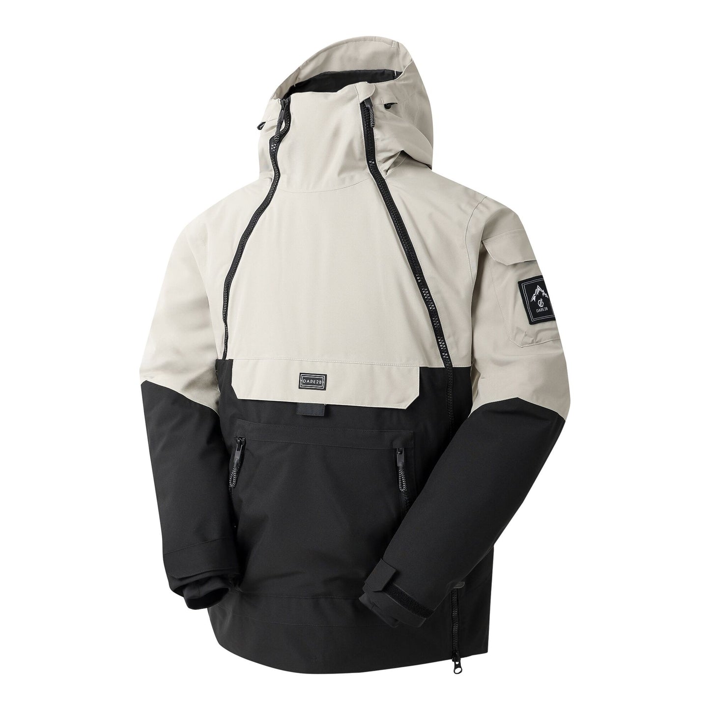 Abbeystone-Black - Side - Dare 2B Mens II T-Bar Overhead Ski Jacket