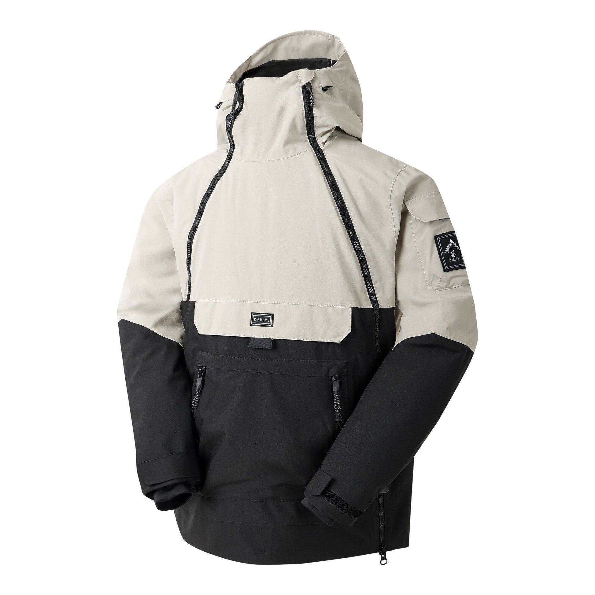 Abbeystone-Black - Side - Dare 2B Mens II T-Bar Overhead Ski Jacket