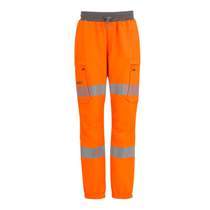 Orange - Front - Regatta Mens Prolite Stretch Hi-Vis Trousers